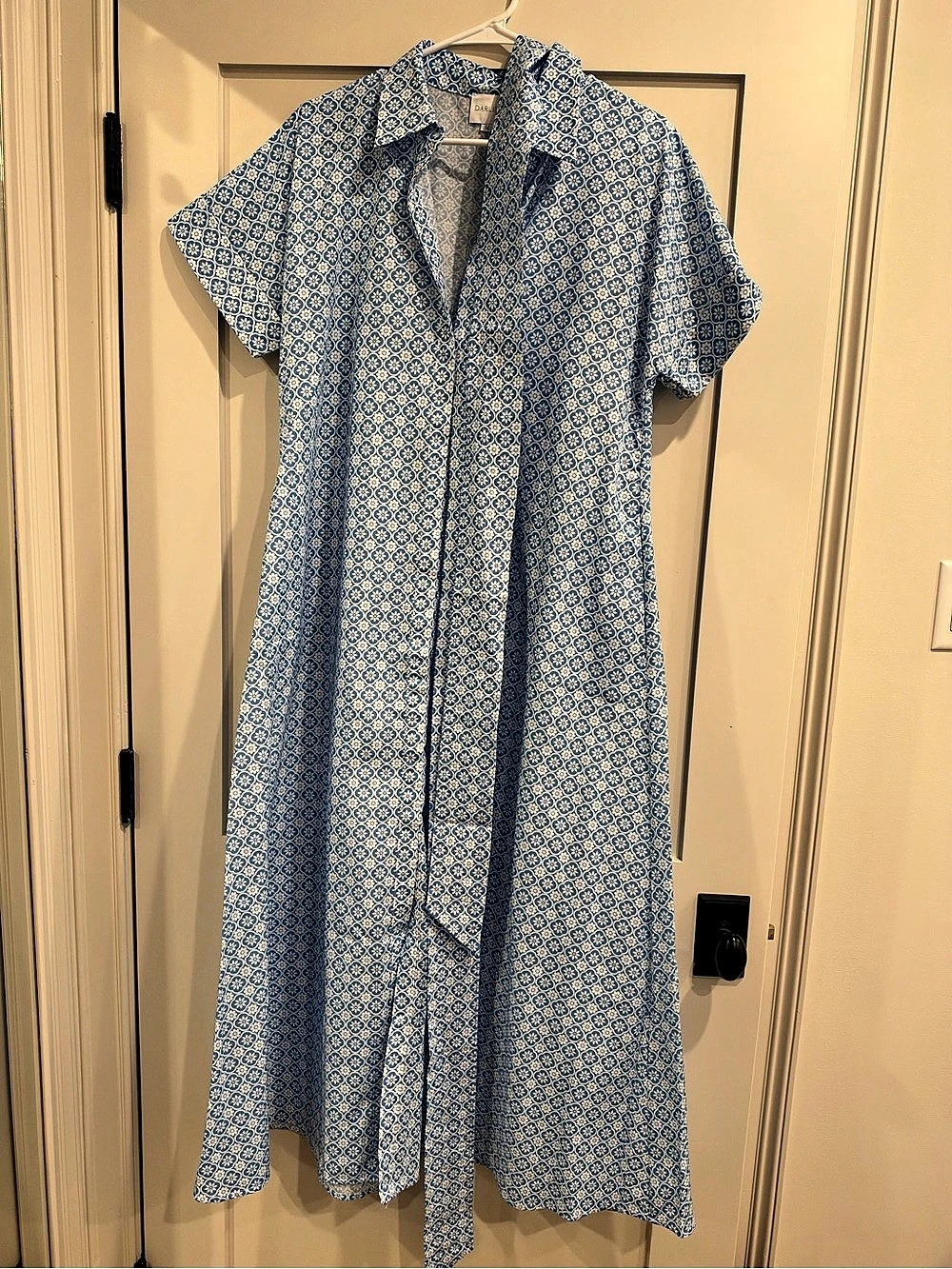 Darling Louisa Maxi Dress Maxi Dress in Blue & White